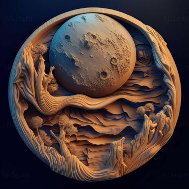 3D модель Игра Безжизненная планета (STL)